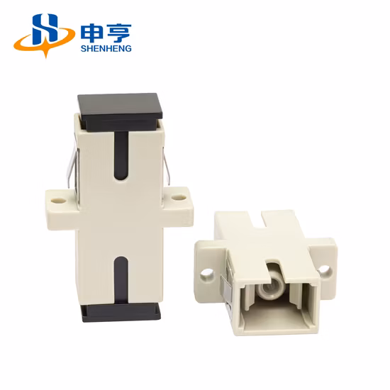 Glasfaser-LC-Sc-Adapter mit Verschluss